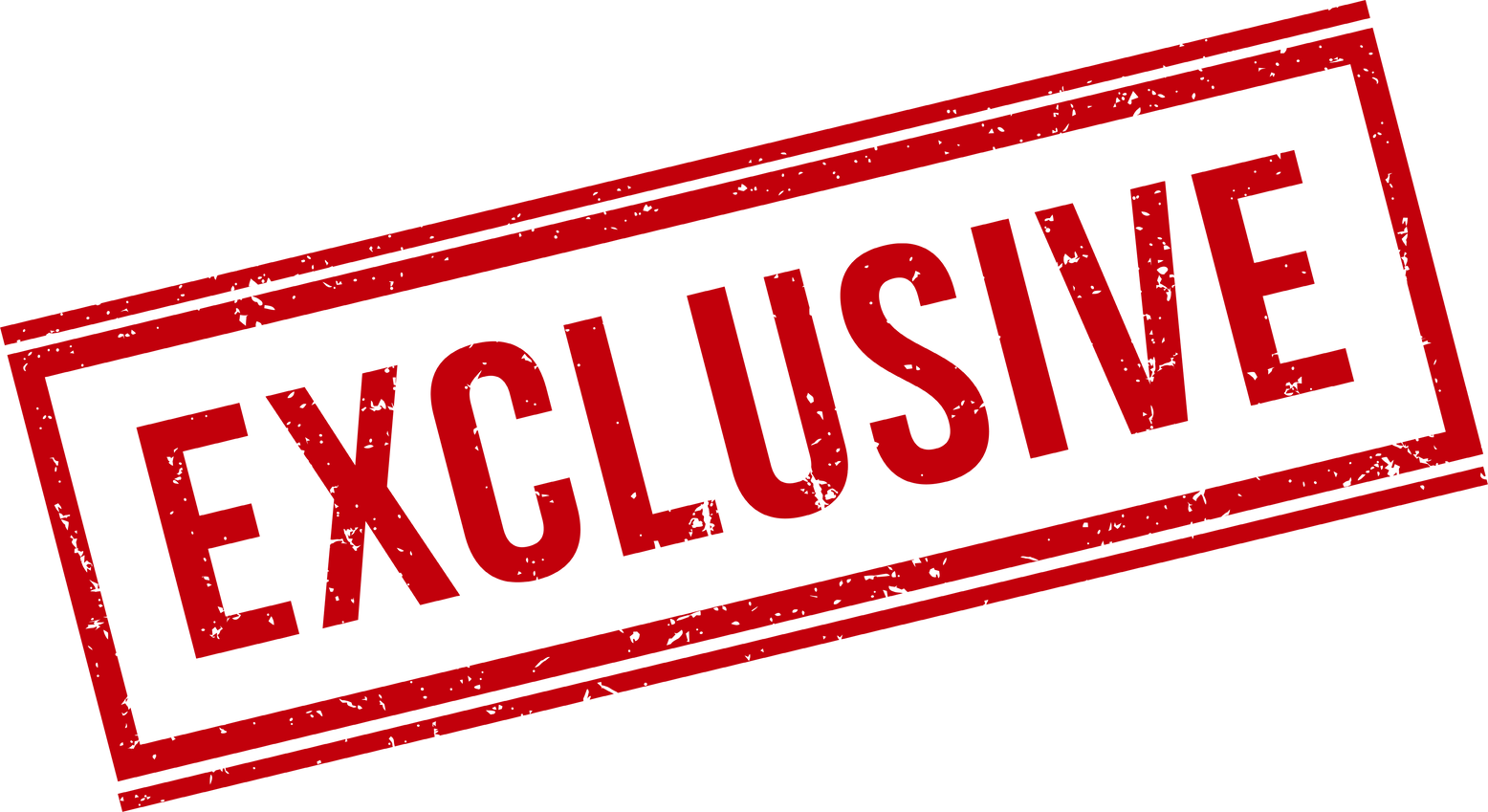 Red exclusive stamp